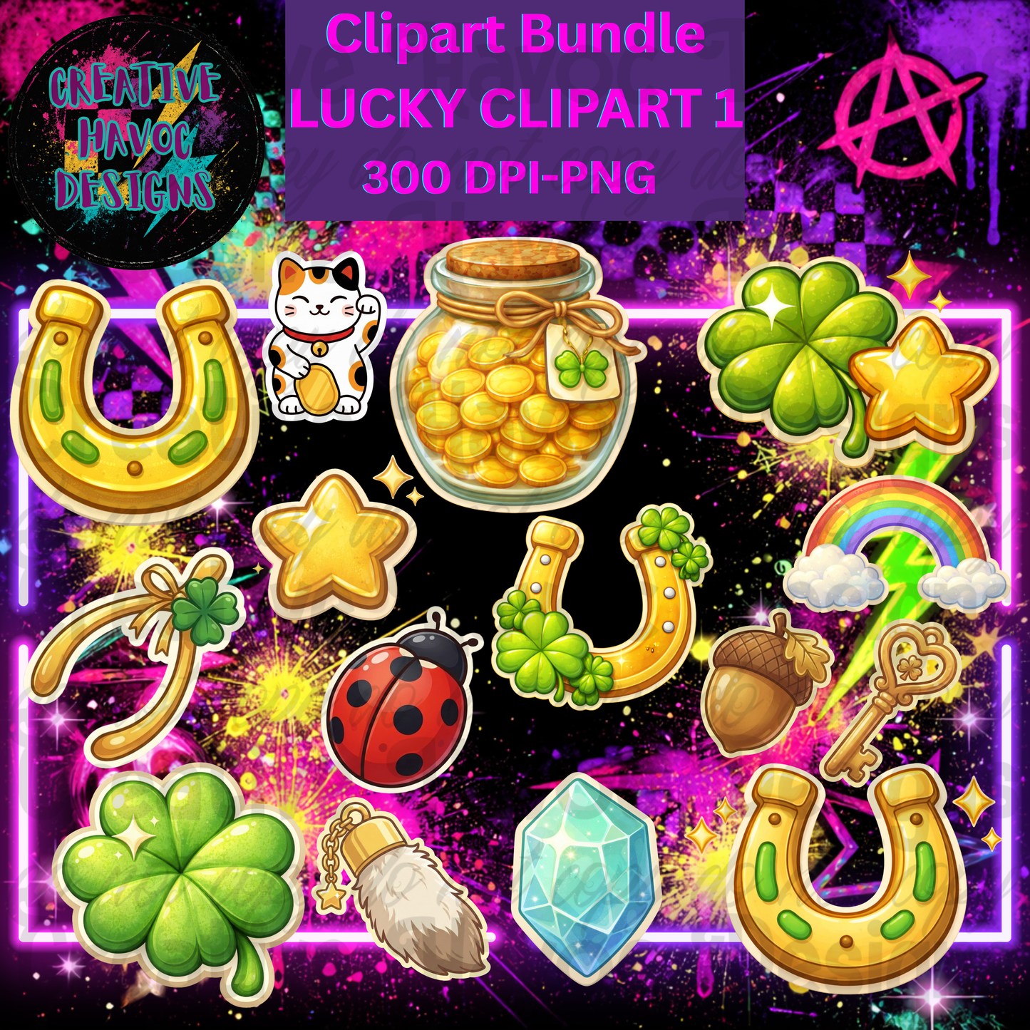 Lucky Clipart Bundle1