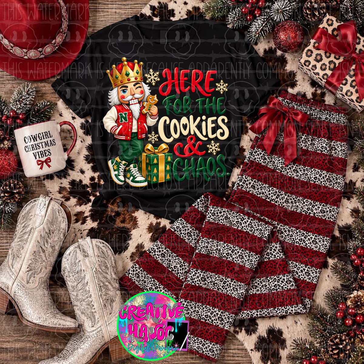 Here for the Cookies and Chaos PNG | Christmas Nutcracker