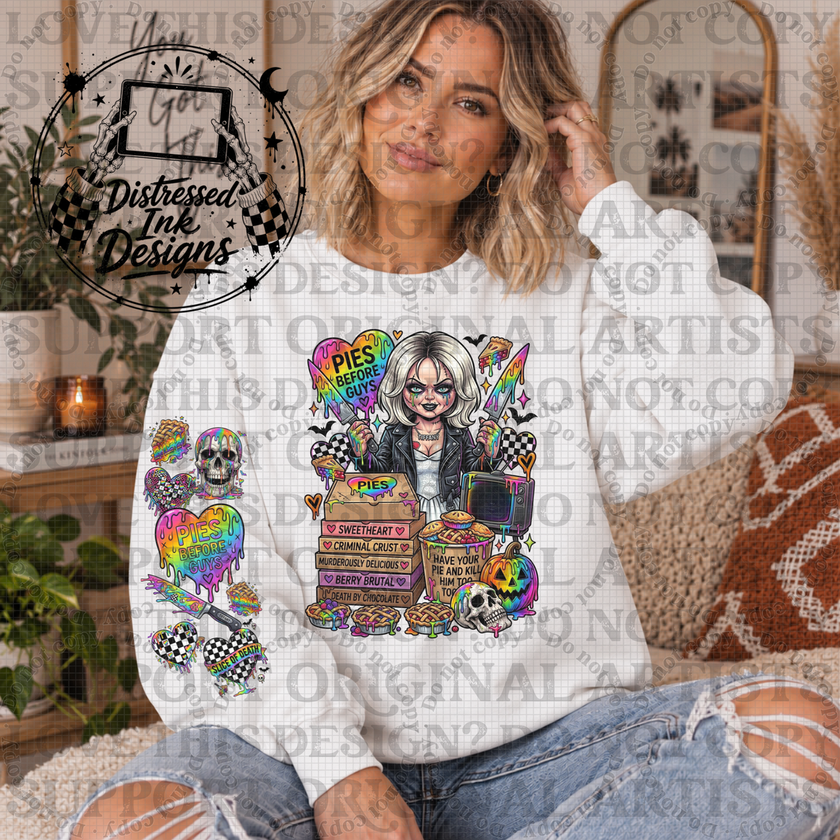 Pies Before Guys Collab | Funny Thanksgiving Finished PNG Bundle