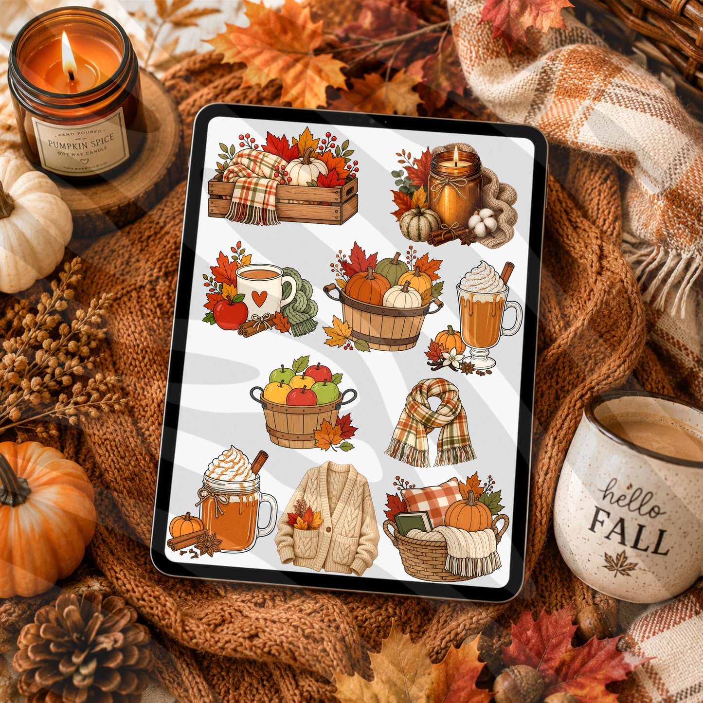 Cider & Cardigans Fall Elements Collab