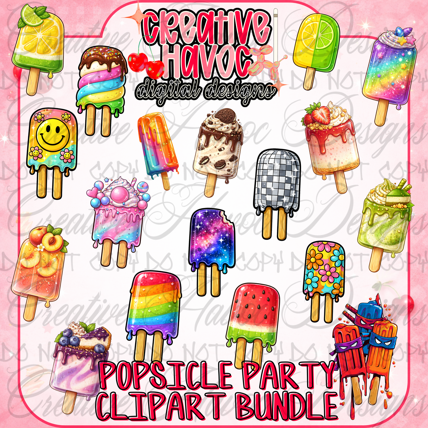 POPSICLE PARTY SUMMER ELEMENTS COLLAB