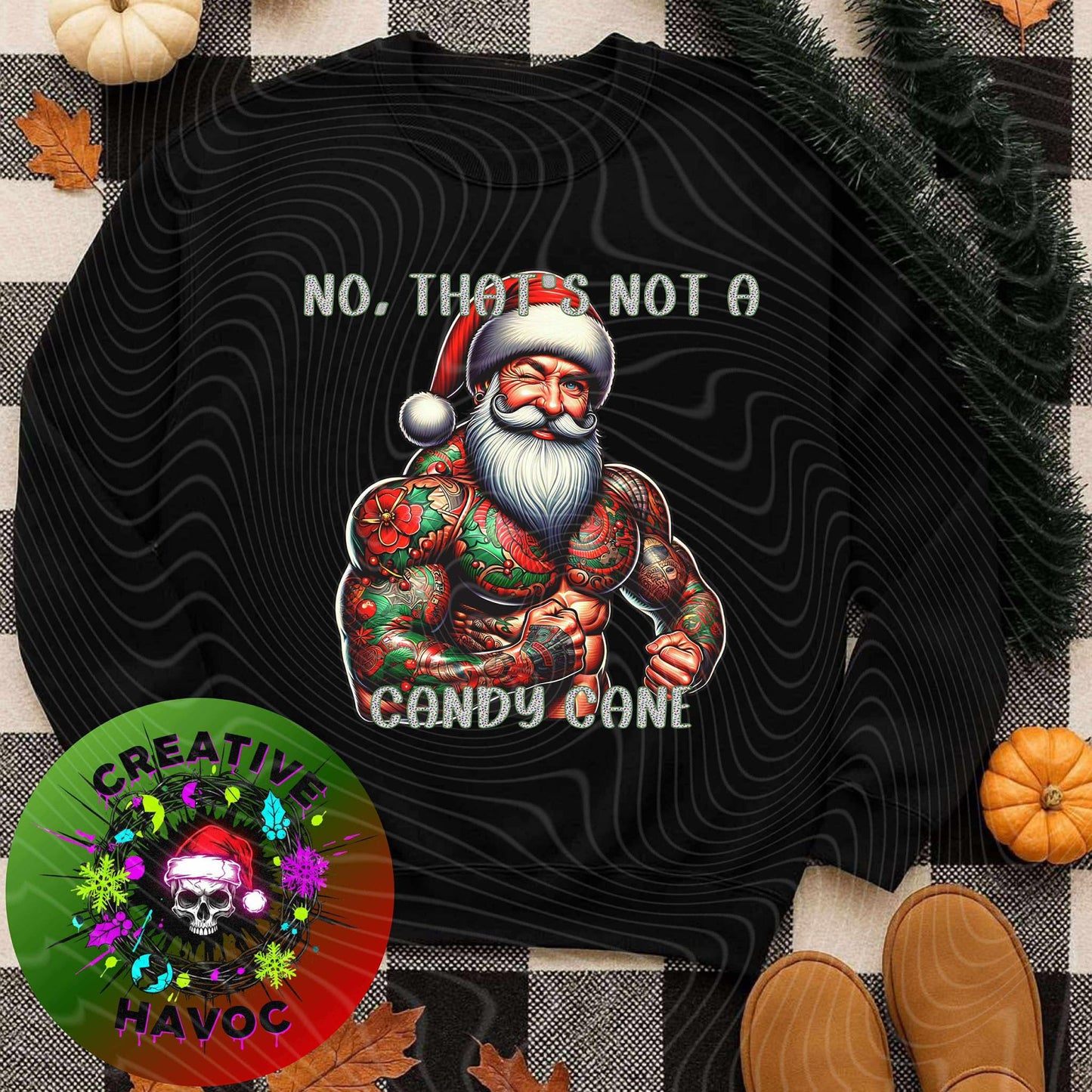 Naughty List Certified: Holiday PNG Bundle *Choose your SANTA*