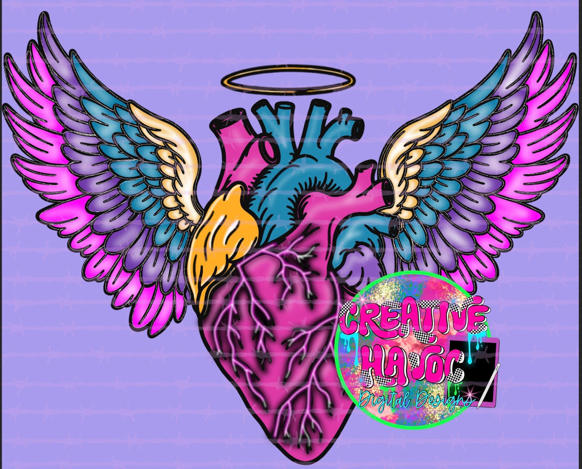 Bad Decisions & Pretty Things colorful digital clipart bundle preview