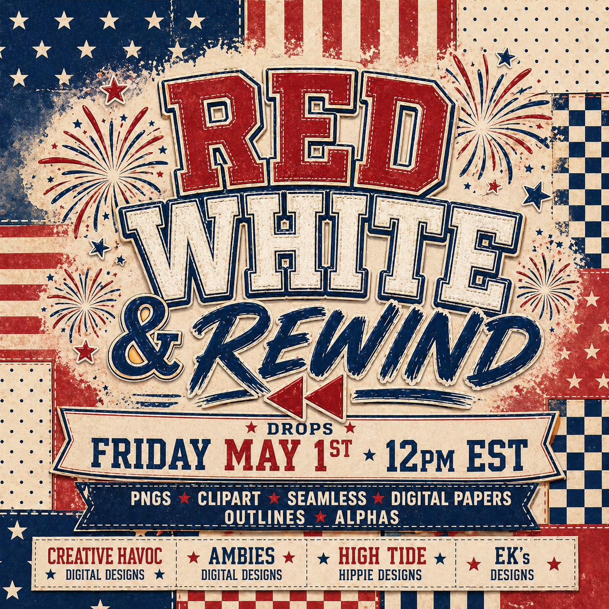 Red, White, REWIND Collab