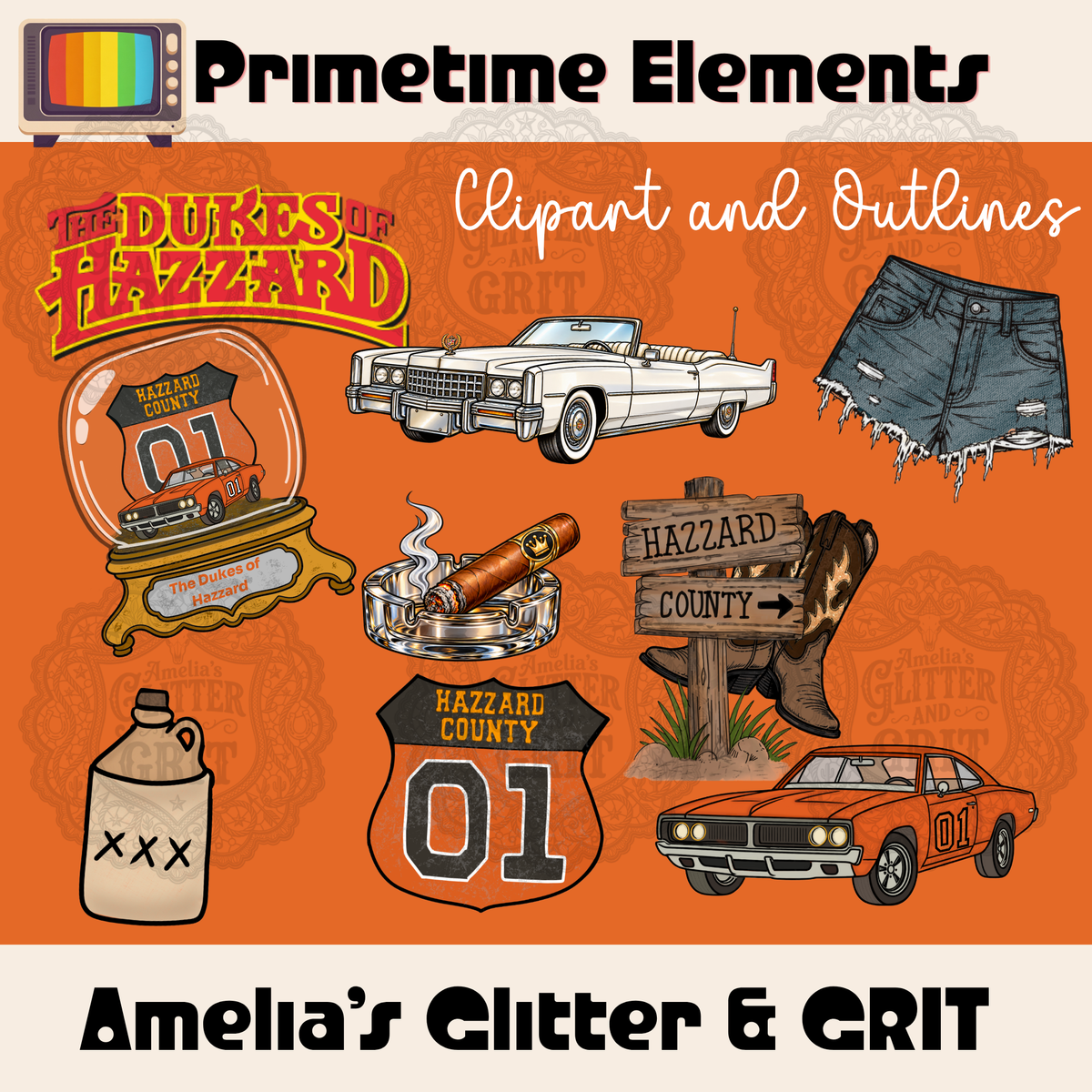 Prime Time Elements Collab | Designer Tools Digital Bundle