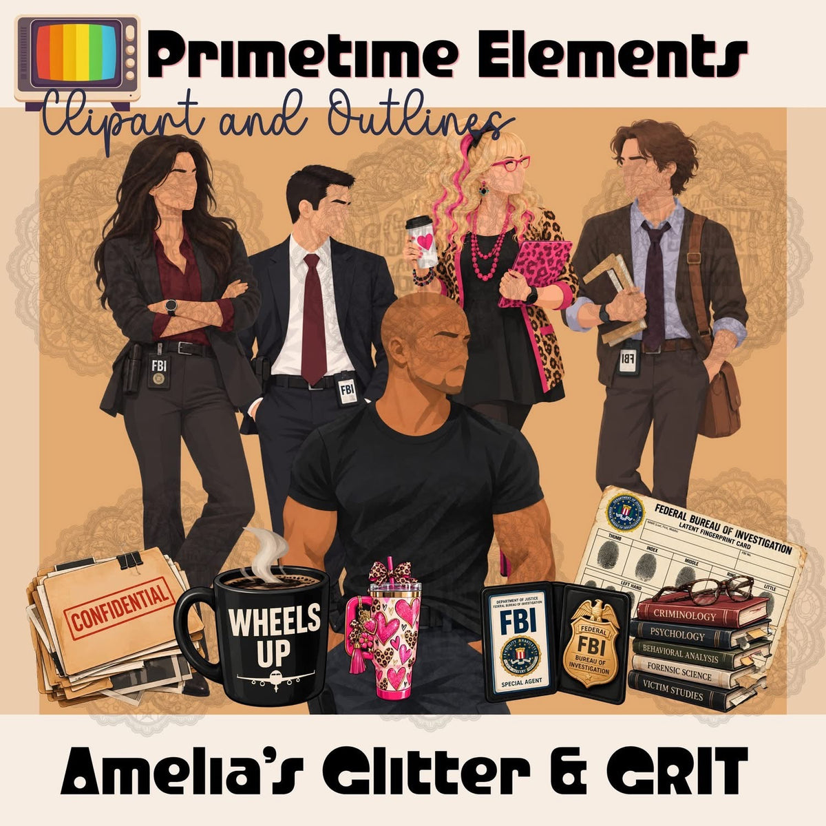 Prime Time Elements Collab | Designer Tools Digital Bundle