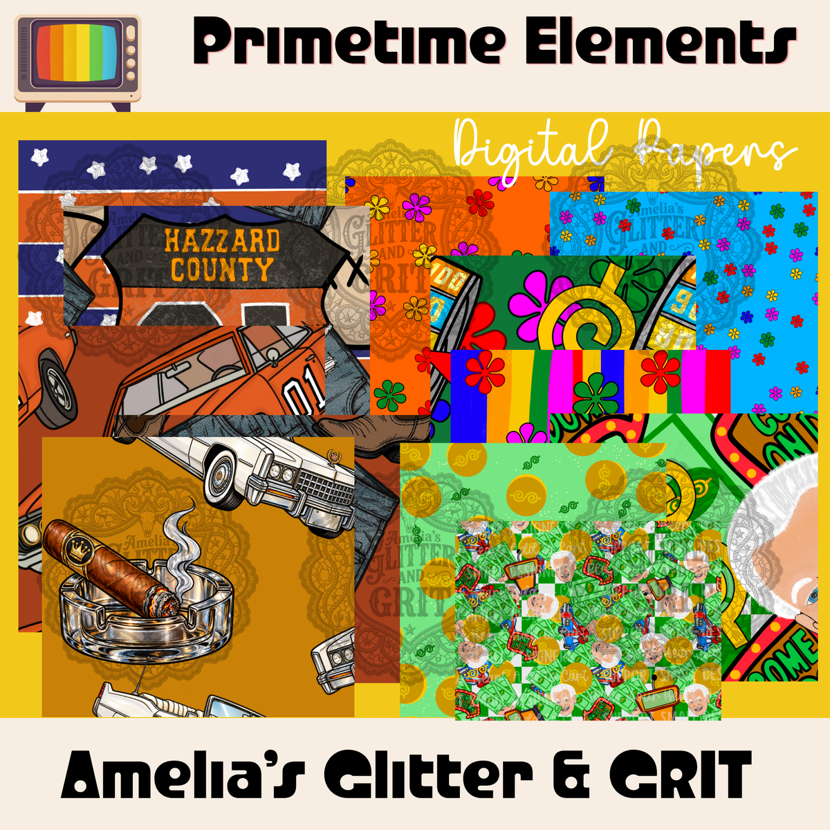 Prime Time Elements Collab | Designer Tools Digital Bundle