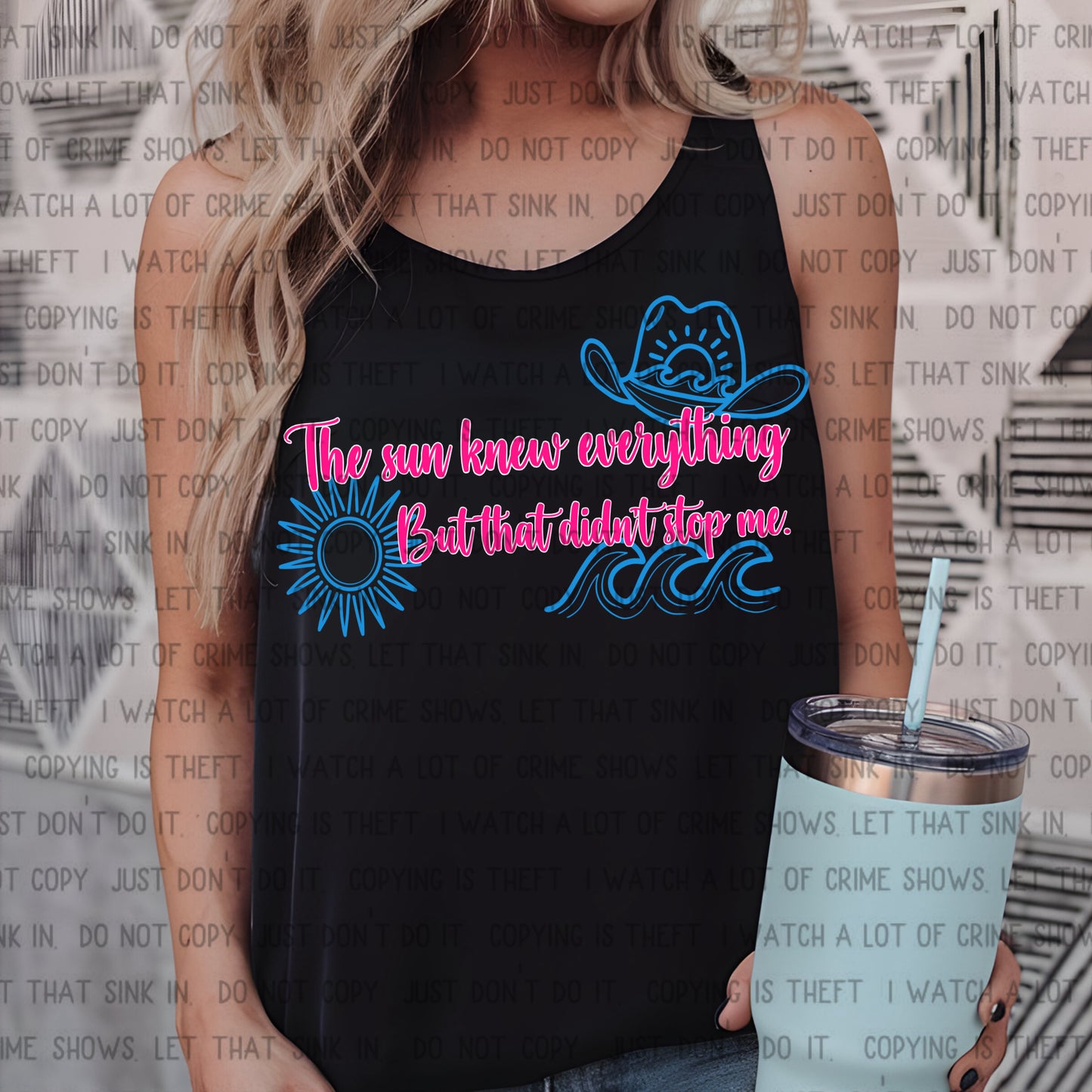 Tan lines and bad decisions collab