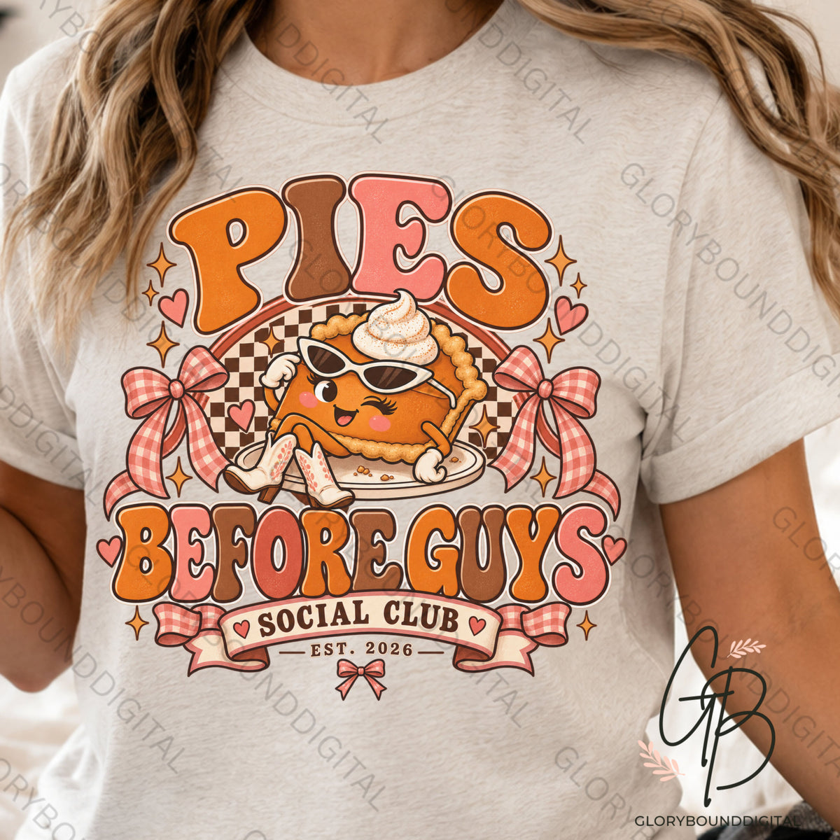 Pies Before Guys Collab | Funny Thanksgiving Finished PNG Bundle