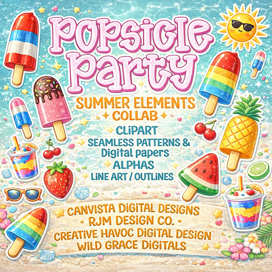 POPSICLE PARTY SUMMER ELEMENTS COLLAB