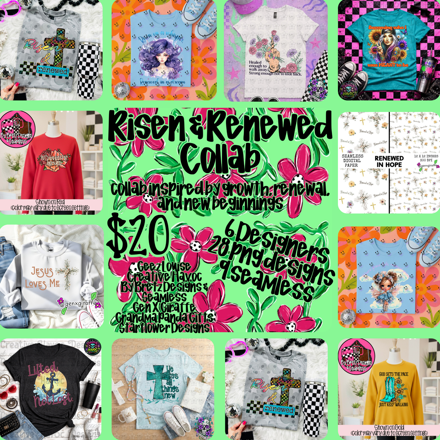 RISEN & RENEWED COLLAB