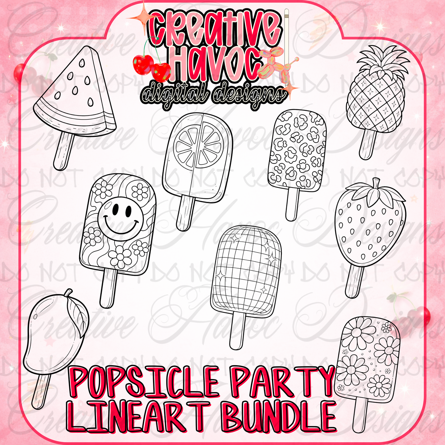 POPSICLE PARTY SUMMER ELEMENTS COLLAB