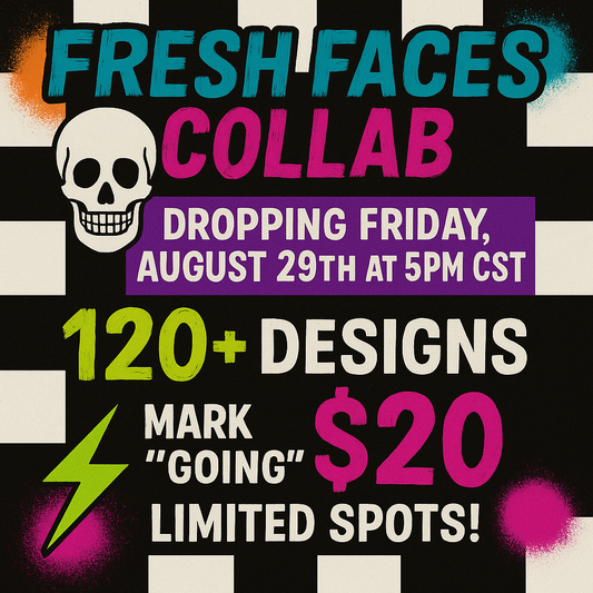Fresh Faces Collab w/ 25 Designers