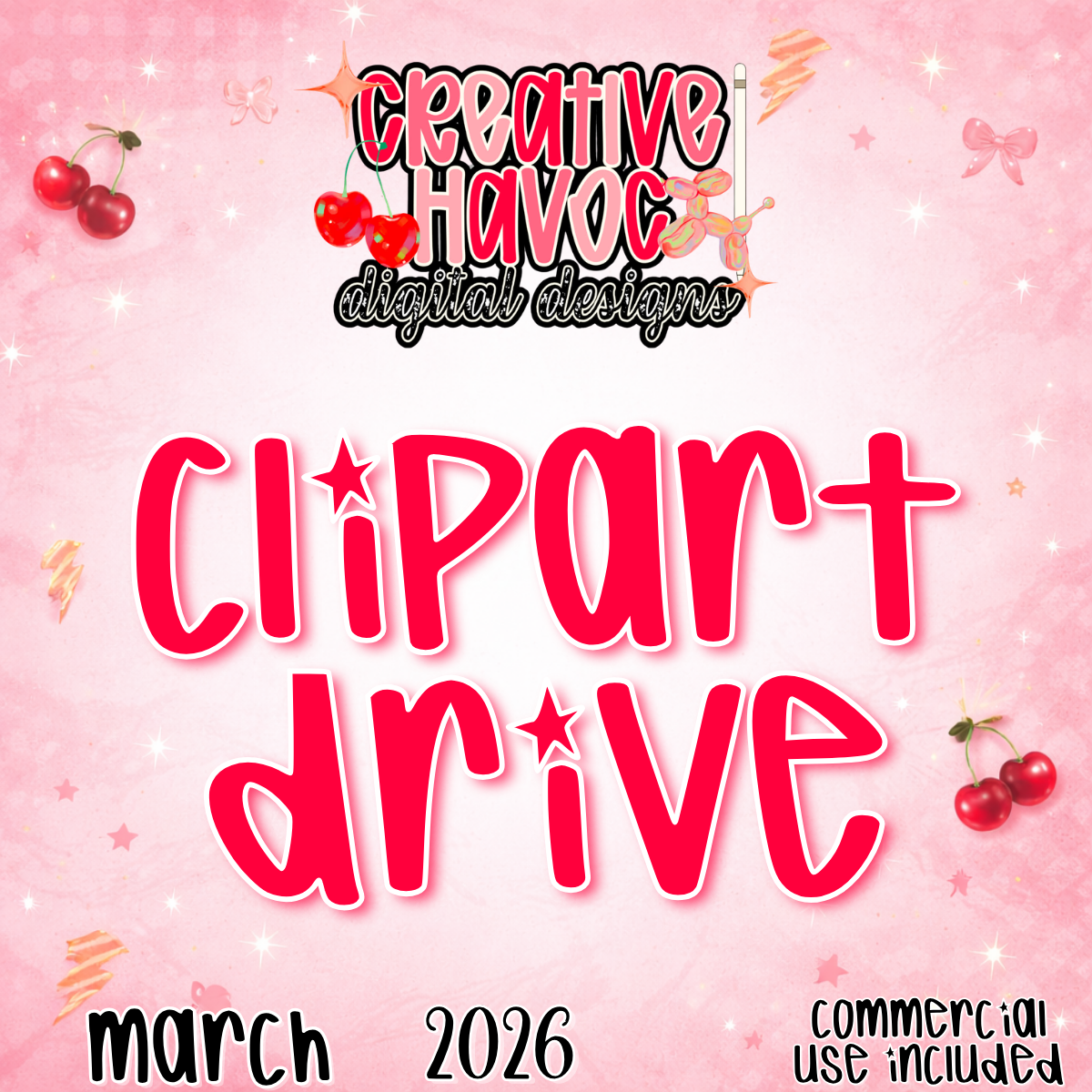 March 2026 Clipart Drive