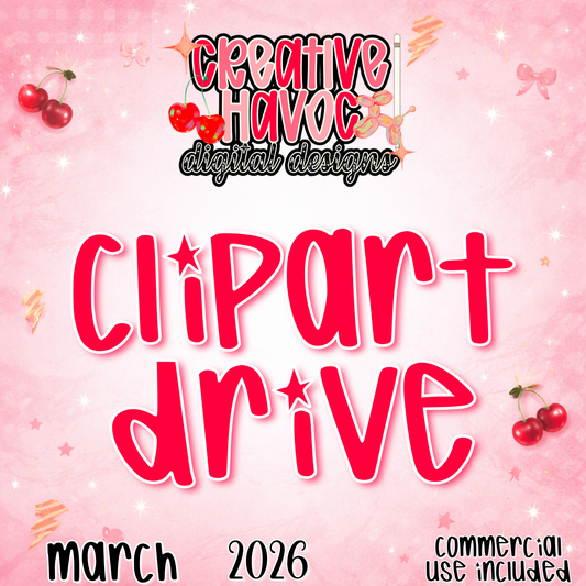March 2026 Clipart Drive