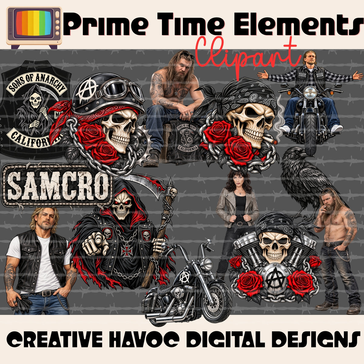 Prime Time Elements Collab | Designer Tools Digital Bundle