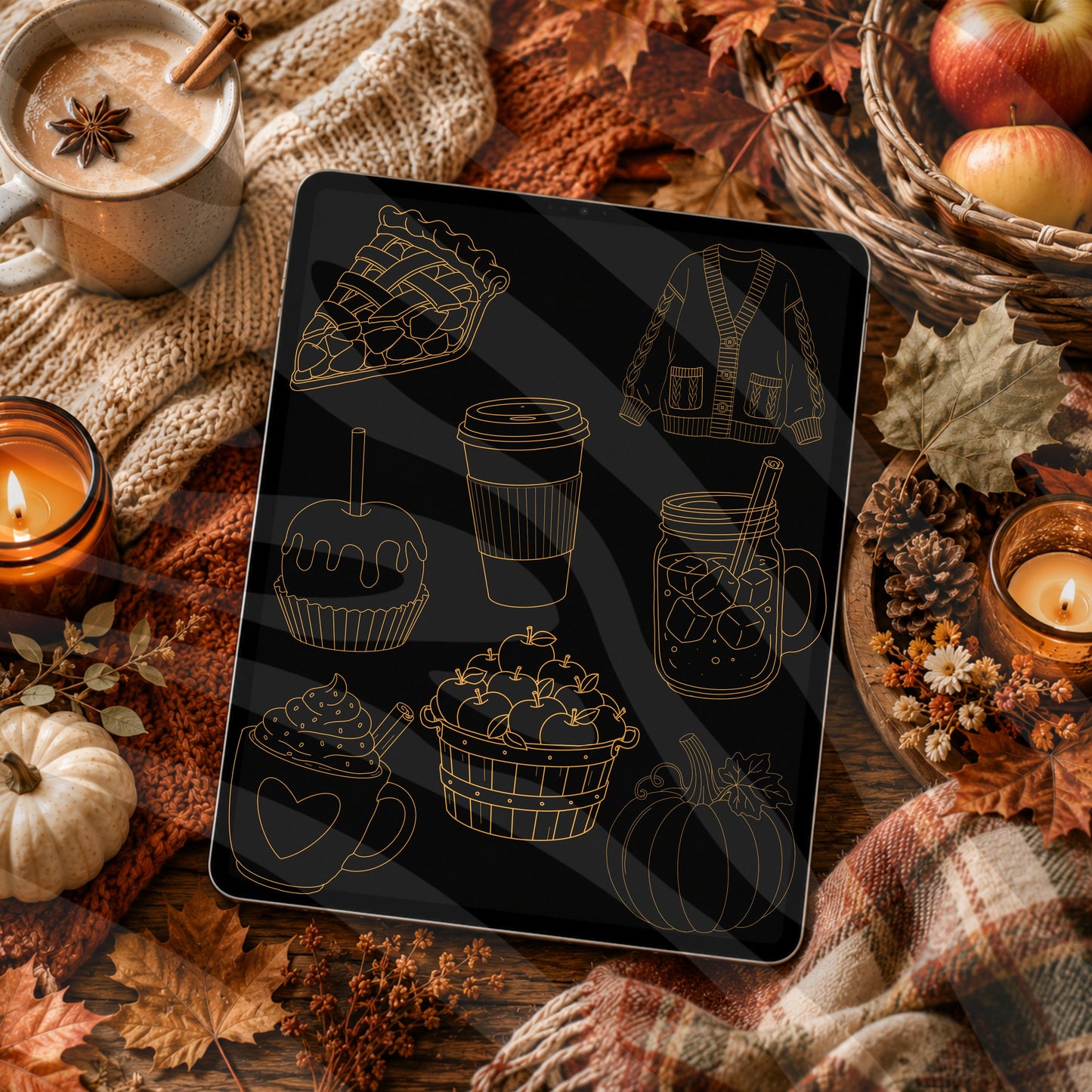Cider & Cardigans Fall Elements Collab