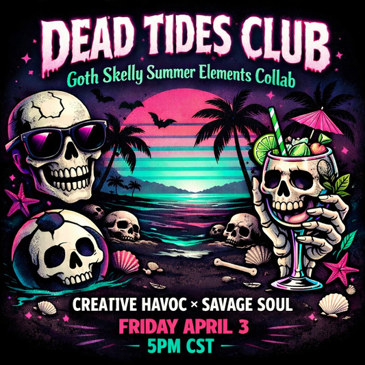DEAD TIDES CLUB ELEMENTS Collab with SAVAGE SOUL DIGITALS