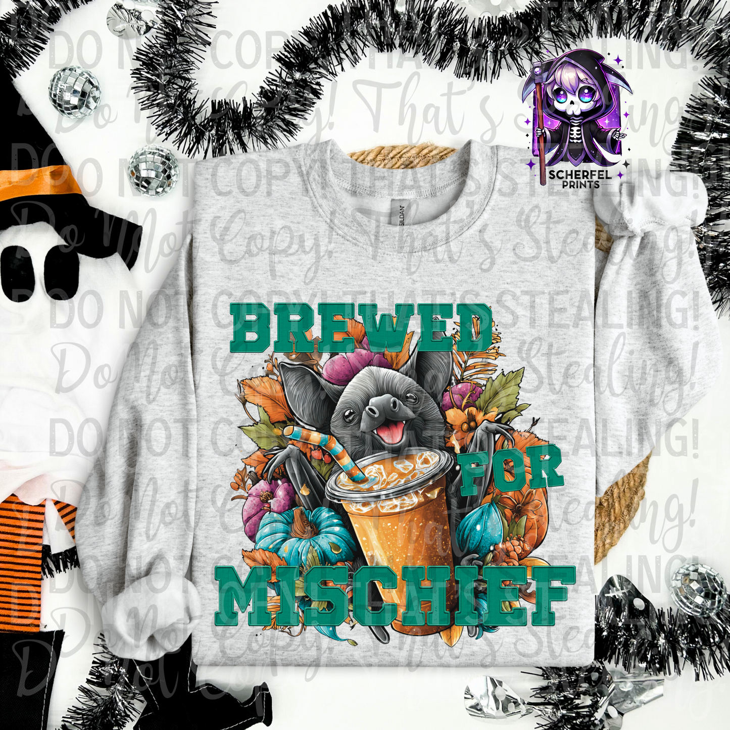 Brewed for mischief PNG