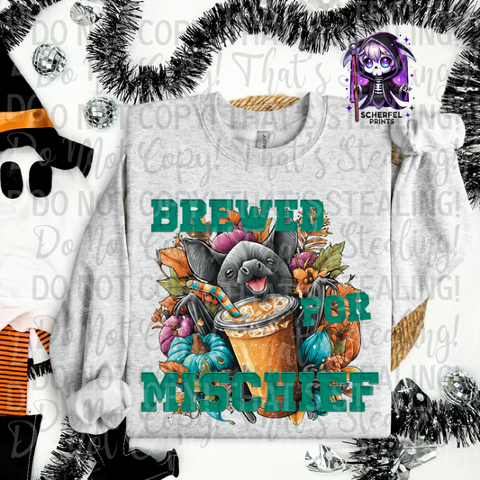 Brewed for mischief PNG