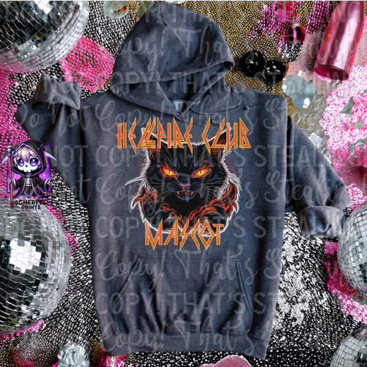 Hellfire club mascot Adult Graphic HOODIE