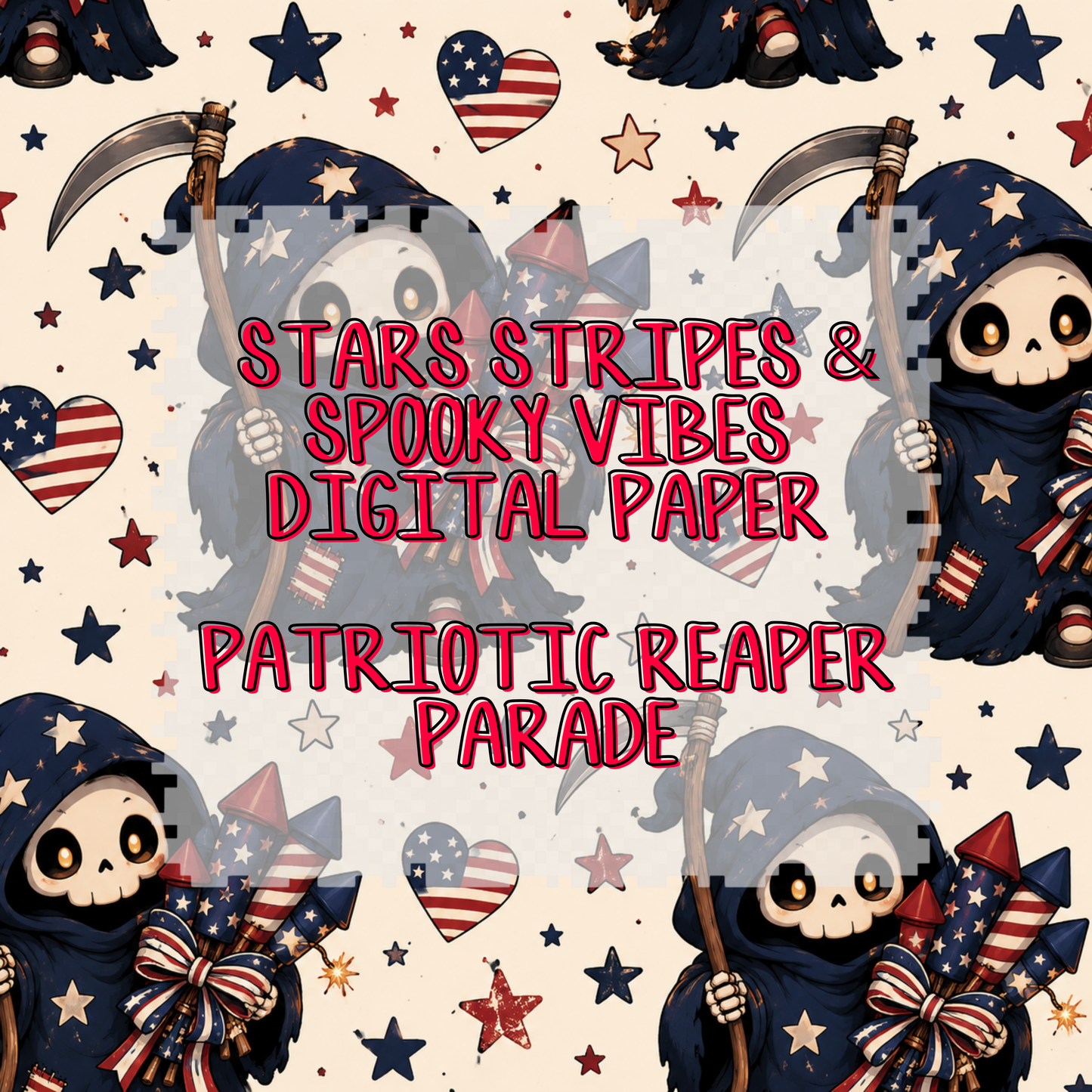 Stars Stripes and Spooky Vibes Element Collab with Savage Soul Digital