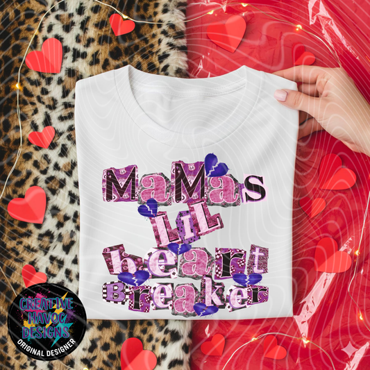 Purple Heartbreaker Digital PNG