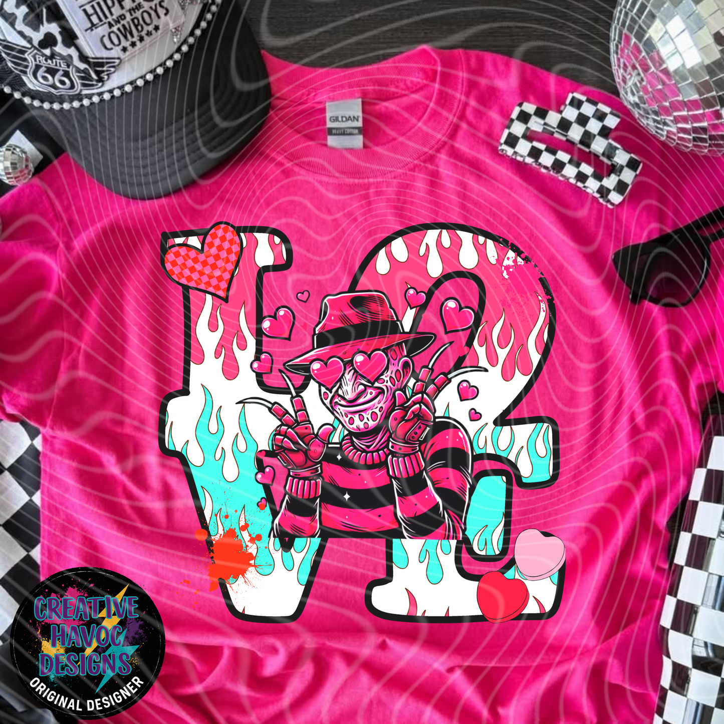 HORROR LOVE BUNDLE – 12 PNGs of Spooky Romance