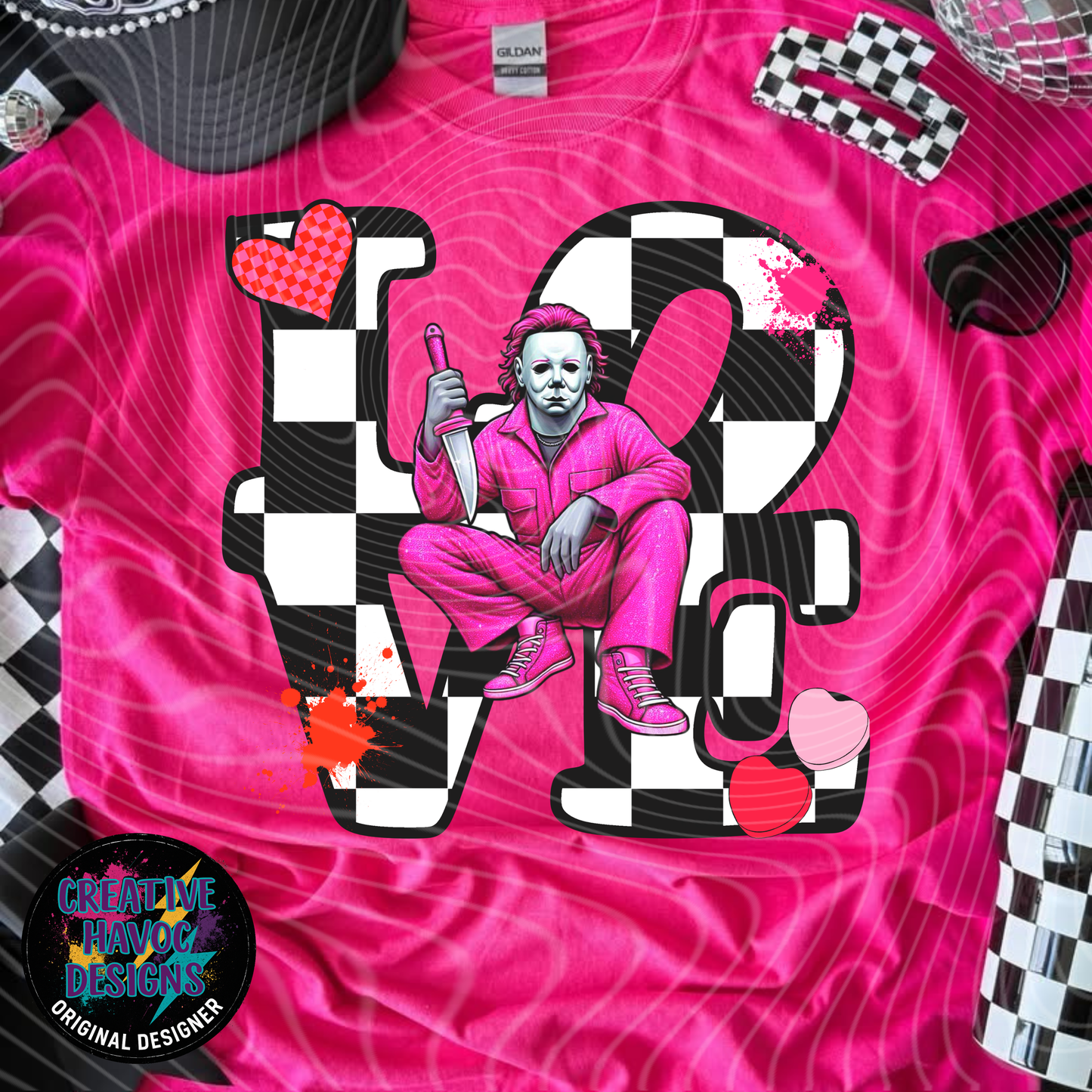 HORROR LOVE BUNDLE – 12 PNGs of Spooky Romance