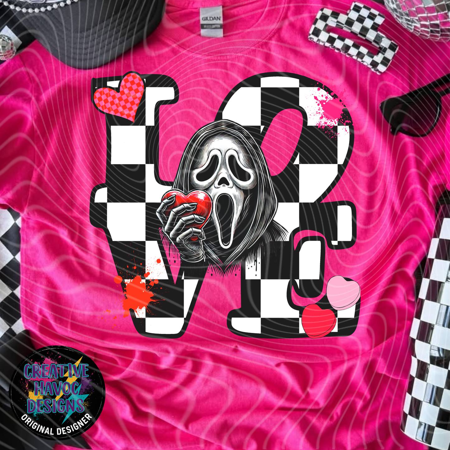 HORROR LOVE BUNDLE – 12 PNGs of Spooky Romance