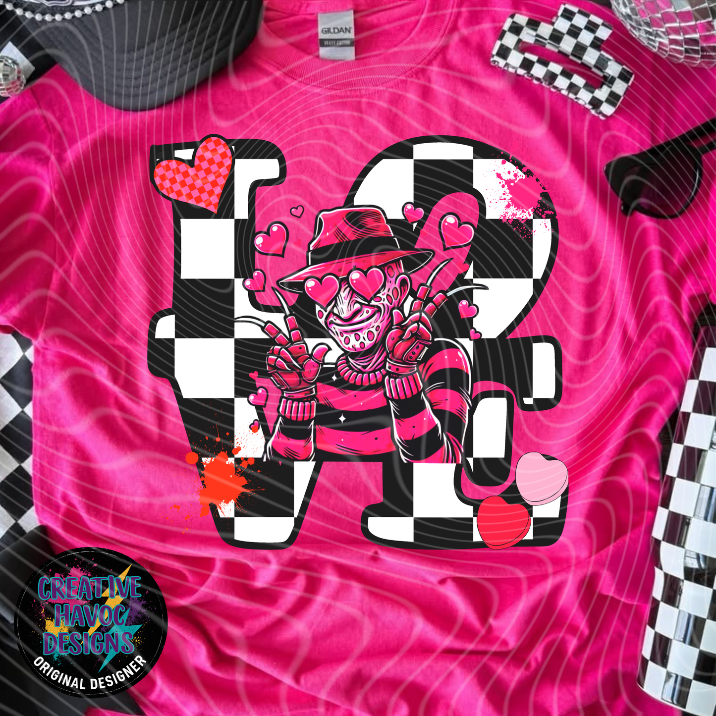 HORROR LOVE BUNDLE – 12 PNGs of Spooky Romance