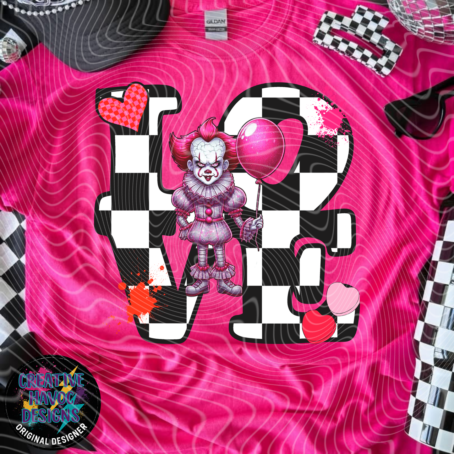 HORROR LOVE BUNDLE – 12 PNGs of Spooky Romance