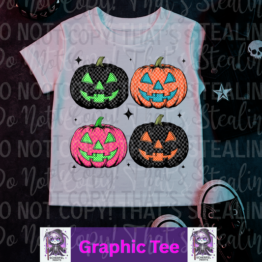 Pumpkin Chaos Finished Tee