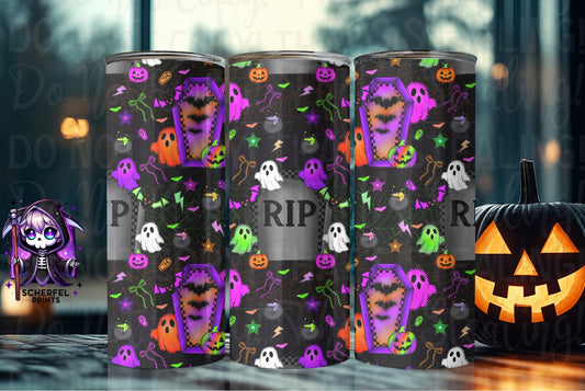 Spooky Check Finished 20oz-30oz Skinny