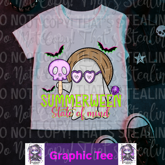 Summerween state of mind Finished Tee