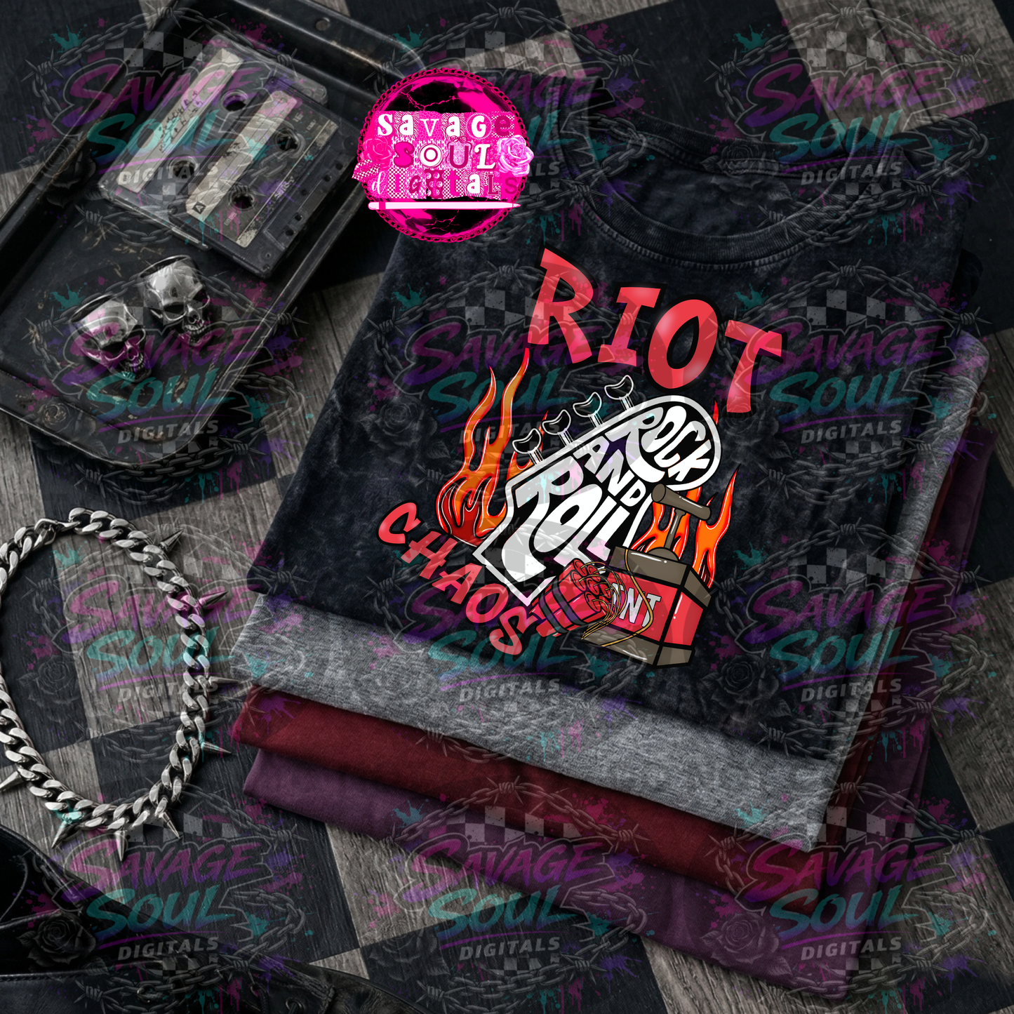 Riot Energy Collab – Digital PNG Bundle