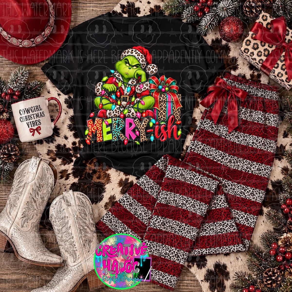 Feralish PNG | Funny Christmas Character
