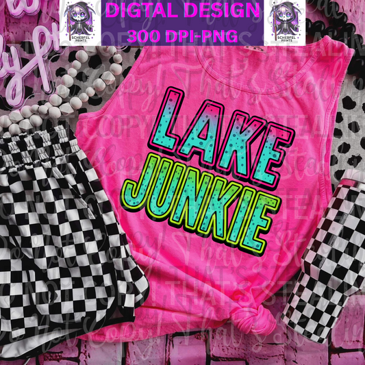 Lake Junkie 2 Energy Drink Sublimation PNG