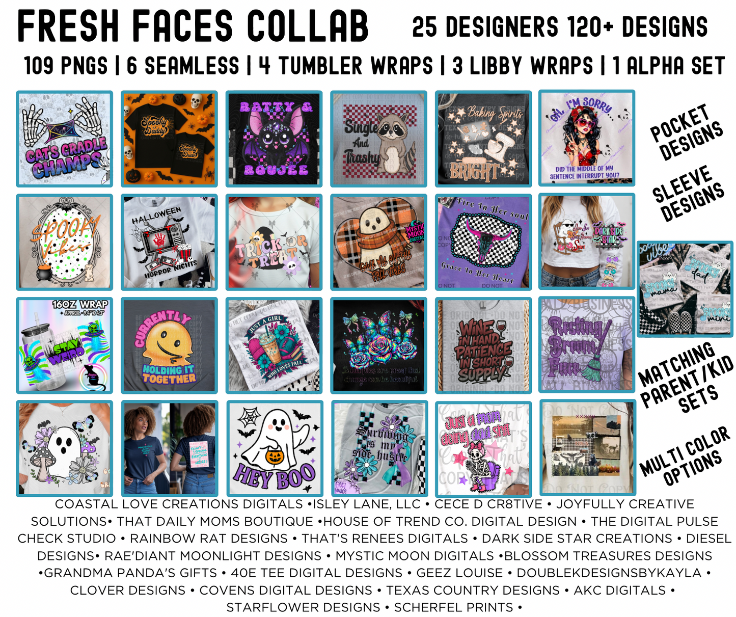 Fresh Faces Collab w/ 25 Designers