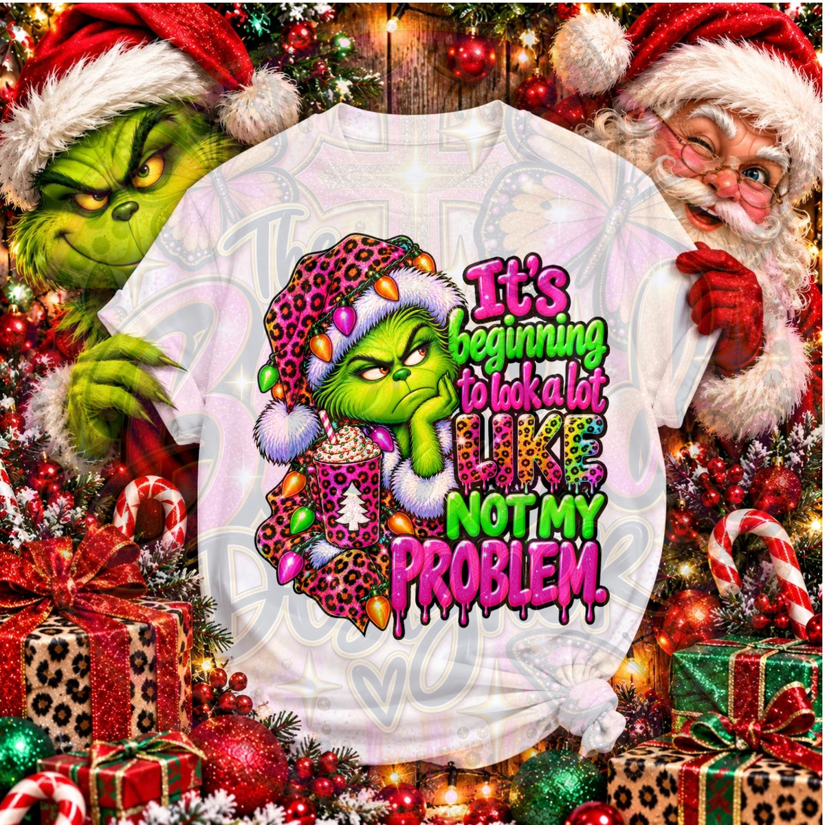 Sleigh Bells & Shenanigans Christmas finished PNG collab preview