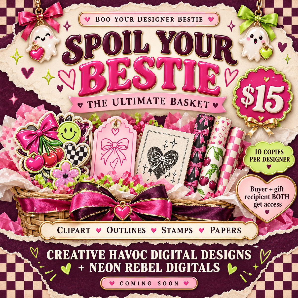 Spoil Your Bestie Ultimate Basket collaboration teaser